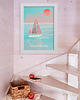 plakaty Morze Bałtyckie - plakat z żaglówką 2