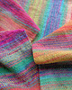 szale damskie UNIKAT szal dziergany (jak tkany) "Happy Rainbow" 2