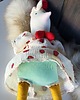 misie i maskotki Kura lalka przytulanka 45cm 4