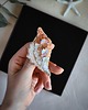 broszki 3D Broszka muszla, Artystyczna broszka haftowana, Biżuteria na prezent 4