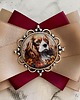 broszki Brosze z Pieskiem rasy Spaniel Cavalier Nowość 5