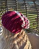 czapki damskie Beanie handmade 4