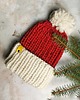 czapki damskie WOOLY POM POM Wełniana czapka dla MIKOŁAJKI 1