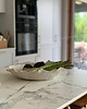 talerze, miski Duża Ceramiczna Misa na Sałaty Pearl White 3
