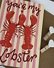 kartki okolicznościowe - wydruki Kartka walentynkowa "Lobster" 3