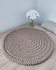 podkładki do kuchni Podkładka szydełkowa ze sznurka bawełnianego okrągła 60cm 1