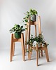 kwietniki Kwietnik drewniany wysoki, podstawa na donice, stojak na rośliny HIGH 1