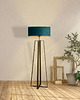 lampy podłogowe Ekskluzywna lampa podłogowa do salonu  MOSS VELUR z welurowym abażurem 1