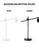 lampy stołowe Czarna lampka biurkowa z regulowanym ramieniem MUBI LOFT w stylu loft 5