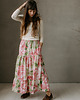 spódnice maxi Spódnica FOLHA LONG /ROSA/ 1