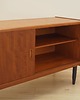 komody Sideboard tekowy z lat 70. z drzwiami przesuwnymi, Dania 7