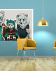 obrazy OBRAZ NA PŁÓTNIE -  120x80cm MIŚKI 1