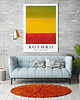 plakaty Plakat Rothko Color Composition 2