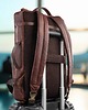 plecaki Plecak skórzany miejski do pracy premium na laptopa koniakowy AY-31-CG 9