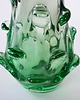 wazony Wazon zielony, szkło Murano, lata 60, produkcja: Włochy 8
