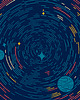 poduszki z grafiką Poduszka dekoracyjna - Space 5