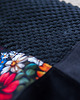kosmetyczki Czarno-kwiatowa kosmetyczka podróżna patchwork 2
