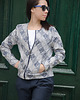 marynarki damskie Bomberka ALL Navy Blue 1