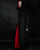 spódnice maxi Spódnica HAKAMA czarn czerwona 2