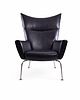 fotele Fotel CH445 Wing Chair z podnóżkiem 1