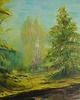obrazy Obraz olejny ręcznie malowany 80x80 "Izerka" góry pejzaż 5