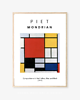 plakaty PLAKAT Piet Mondrian, plakat abstrakcyjny 1