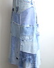spódnice maxi Patchworkowa spódnica jeans r.40 2