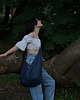 torby XXL Granatowa torba hobo w stylu boho / vegan 8