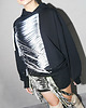 bluza z kapturem damska Bluza hoodie z frędzlami 1