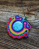 komplet biżuterii Etniczny wisiorek soutache 5