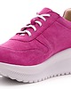 sneakersy damskie Sneakersy skórzane    (6753) 4
