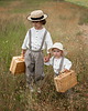 chłopiec - inne Komplet lniany koszula oversize off white i baggy sand 3