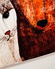 grafiki i ilustracje Kafle ceramiczne zwierzęta - pies i kot 2