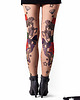 legginsy Legginsy cieliste z tatuażem Wild Birds 2