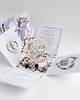 kartki scrapbooking 15 rocznica ślubu, kryształowe gody, exploding box, kartka 3d 2