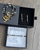 kolczyki z kamieniami Kolczyki Strzelec  2