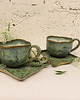 filiżanki Filiżanka  ceramiczna ze spodkiem Prowansja 4
