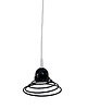 lampy wiszące Lampa wisząca sprężyna Massive 027043 , Belgia lata 70. 6