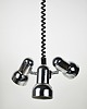 lampy wiszące Lampa wisząca z lat 80. 5