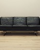 sofy i szezlongi Sofa skórzana czarna, lata 60, Eran M 1