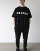 t-shirty męskie T-Shirt Oversize FLOW Black (z nadrukiem) 3