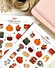 naklejki i wlepy Cozy Halloween - arkusz papierowych naklejek A6 2