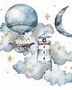 naklejki ścienne do pokoju dziecka Magiczne niebo zestaw nr.1 1