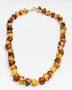 korale Naszyjnik bursztynowy OBCIOSKI nieregularne 7