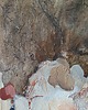 obrazy "Structural shadows" 50x60 cm, obraz na płótnie, pigmenty ziemne, akryl 7