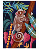 plakaty Plakat Małpie figle 1