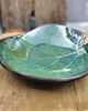 pojemniki na biżuterię Ceramiczna podstawka pod biżuterię w kształcie liścia 3