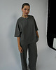 t-shirt damskie T-shirt Chillout graphite crew neck 2