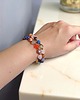 bransoletki z kamieni naturalnych RAZEM TANIEJ! 3 bransoletki: mix kamieni: szlif gwiazdkowy 8mm 4