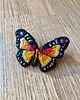 broszki Motyl - ręcznie haftowana broszka 4